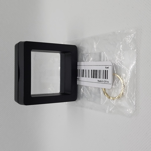 18K Yellow Gold Plated 925 Sterling Silver Ring - Picture 8 of 8